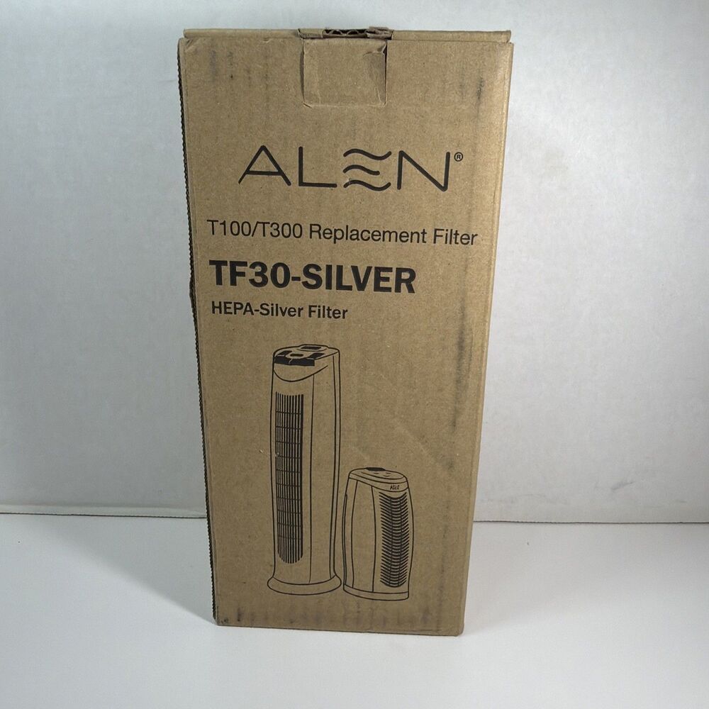 Alen Replacement HEPA Silver Filter T100/T300 TF30-SILVER New in Box TF30